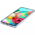 Samsung Silikónový Kryt pre Galaxy A71 Silver