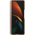 Samsung Kožený Kryt pre Galaxy Z Fold2 Brown