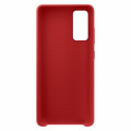 Samsung Silikónový Kryt pre Galaxy S20 FE Red