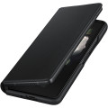 Samsung Kožený Flip Kryt pre Galaxy Z Fold3 5G Black