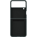 Samsung Kožený Kryt pre Galaxy Z Flip3 5G Green