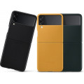 Samsung Kožený Kryt pre Galaxy Z Flip3 5G Green