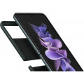 Samsung Kožený Kryt pre Galaxy Z Flip3 5G Green