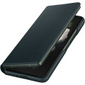 Samsung Kožený Flip Kryt pre Galaxy Z Fold3 5G Green