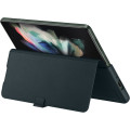 Samsung Kožený Flip Kryt pre Galaxy Z Fold3 5G Green