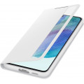 Samsung Clear View Cover pre Galaxy S21 FE 5G White