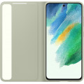Samsung Clear View Cover pre Galaxy S21 FE 5G Olive Green