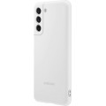 Samsung Silikónový Kryt pre Galaxy S21 FE 5G White
