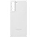 Samsung Silikónový Kryt pre Galaxy S21 FE 5G White