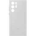 Samsung Kožený Kryt pre Galaxy S22 Ultra Light Gray