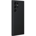 Samsung Kožený Kryt pre Galaxy S22 Ultra Black