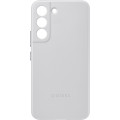 Samsung Kožený Kryt pre Galaxy S22 Light Gray