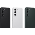 Samsung Kožený Kryt pre Galaxy S22 Black