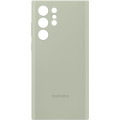 Samsung Silikónový Kryt pre Galaxy S22 Ultra Olive Green