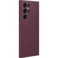 Samsung Silikónový Kryt pre Galaxy S22 Ultra Burgundy