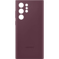 Samsung Silikónový Kryt pre Galaxy S22 Ultra Burgundy