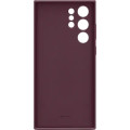 Samsung Silikónový Kryt pre Galaxy S22 Ultra Burgundy