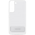 Samsung Clear Standing Kryt pre Galaxy S22 Transparent