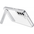 Samsung Clear Standing Kryt pre Galaxy S22 Transparent