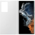 Samsung Clear View Puzdro pre Galaxy S22 Ultra White