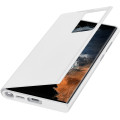 Samsung Clear View Puzdro pre Galaxy S22 Ultra White