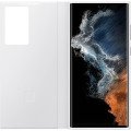 Samsung Clear View Puzdro pre Galaxy S22 Ultra White