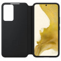 Samsung Clear View Cover pre Galaxy S22 Black