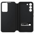 Samsung Clear View Cover pre Galaxy S22 Black