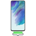 Samsung Silikónový Kryt s Pútkom pre Galaxy S21 FE 5G White