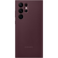Samsung Clear View Puzdro pre Galaxy S22 Ultra Burgundy