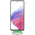 Samsung Silikónový Kryt vr Popruhu pre Galaxy A53 5G White