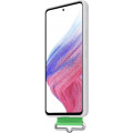Samsung Silikónový Kryt vr Popruhu pre Galaxy A53 5G White