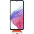 Samsung Silikónový Kryt vr Popruhu pre Galaxy A53 5G Navy