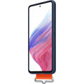Samsung Silikónový Kryt vr Popruhu pre Galaxy A53 5G Navy