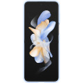 Samsung Silikónový Kryt s Držiakom na Prst pre Galaxy Z Flip4 Arctic Blue