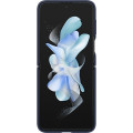 Samsung Silikónový Kryt s Držiakom na Prst pre Galaxy Z Flip4 Navy