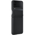 Samsung Kožený Kryt pre Galaxy Z Flip4 Black