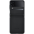 Samsung Kožený Kryt pre Galaxy Z Flip4 Black