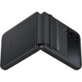 Samsung Kožený Kryt pre Galaxy Z Flip4 Black