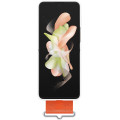 Samsung Silikónový Kryt vr Popruhu pre Galaxy Z Flip4 White