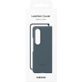 Samsung Kožený Kryt pre Galaxy Z Fold4 Graygreen