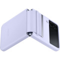 Samsung Kožený Kryt pre Galaxy Z Flip4 Serene Purple