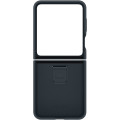 Samsung Silikónový Kryt držiakom na prst pre Galaxy Z Flip5 Indigo