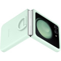 Samsung Silikónový Kryt držiakom na prst pre Galaxy Z Flip5 Mint