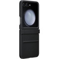 Samsung Kožený Kryt pre Galaxy Z Flip5 Black