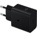 Samsung USB-C Cestovná nabíjačka 45W + USB-C Dátový Kábel 5A Black (1,8m)