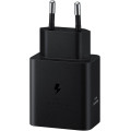 Samsung USB-C Cestovná nabíjačka 45W + USB-C Dátový Kábel 5A Black (1,8m)