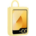 Samsung Silikónový Kryt s Krúžkom pre Galaxy Z Flip6 / Galaxy Z Flip7 FE Yellow