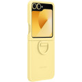 Samsung Silikónový Kryt s Krúžkom pre Galaxy Z Flip6 / Galaxy Z Flip7 FE Yellow