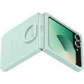 Samsung Silikónový Kryt s Krúžkom pre Galaxy Z Flip6 / Galaxy Z Flip7 FE Mint